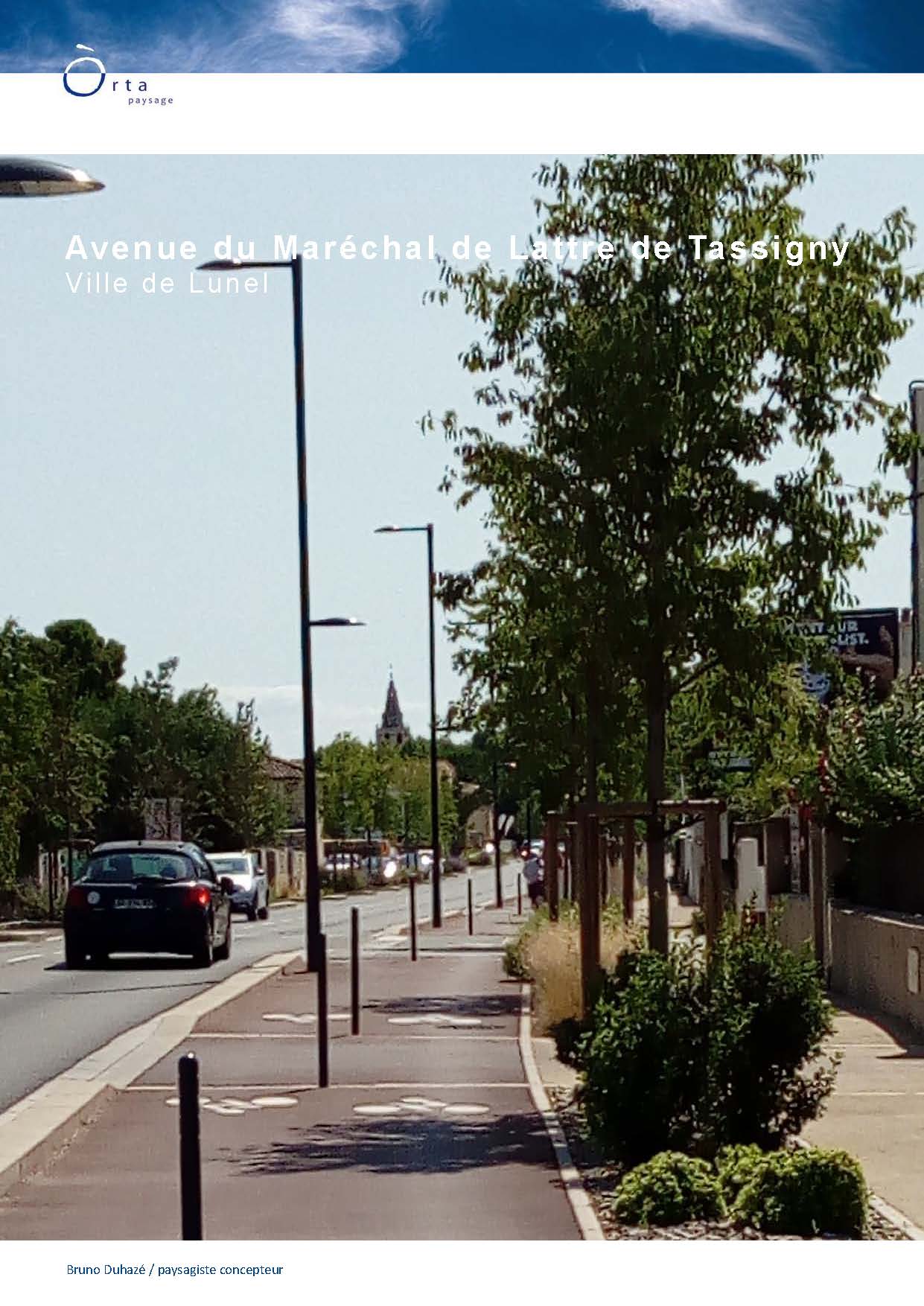 Avenue du Maréchal de Lattre de